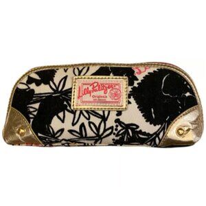 Vintage Lilly Pulitzer Pencil Me In Case in Pandamonium Print